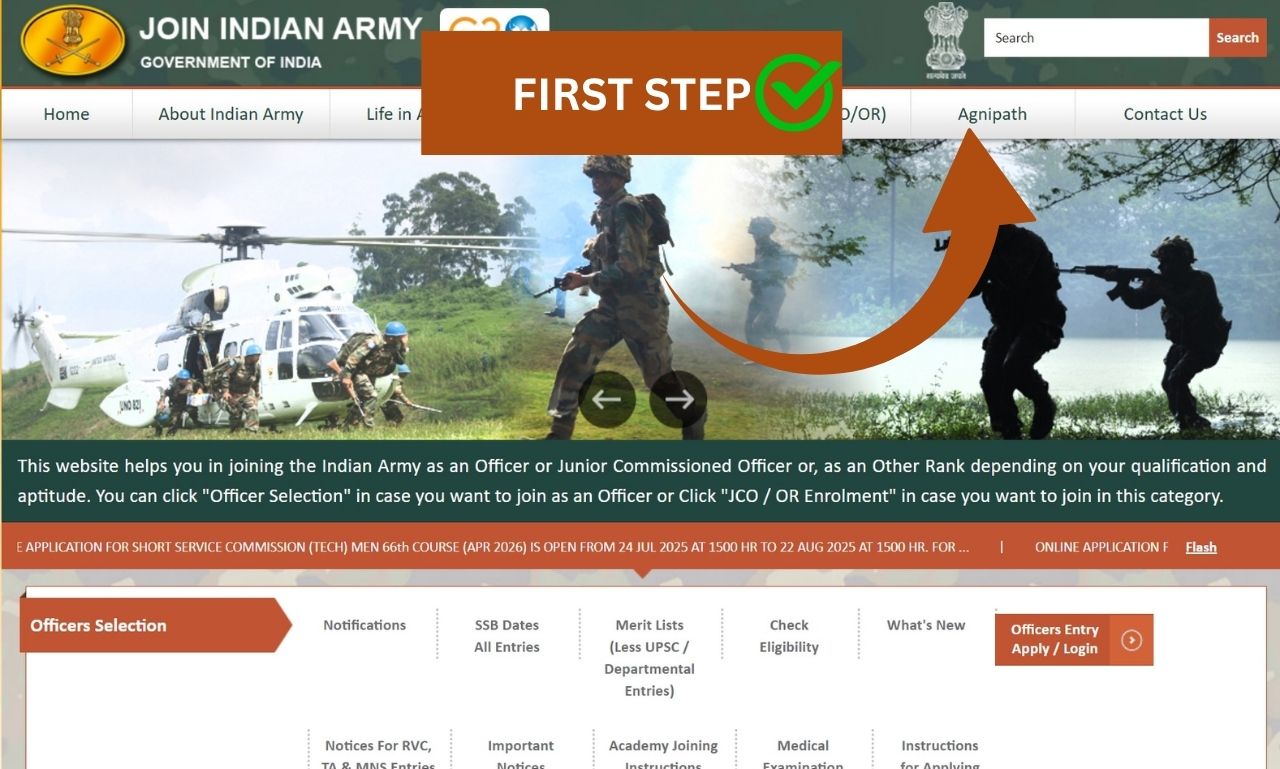 Indian Army Admit Card
